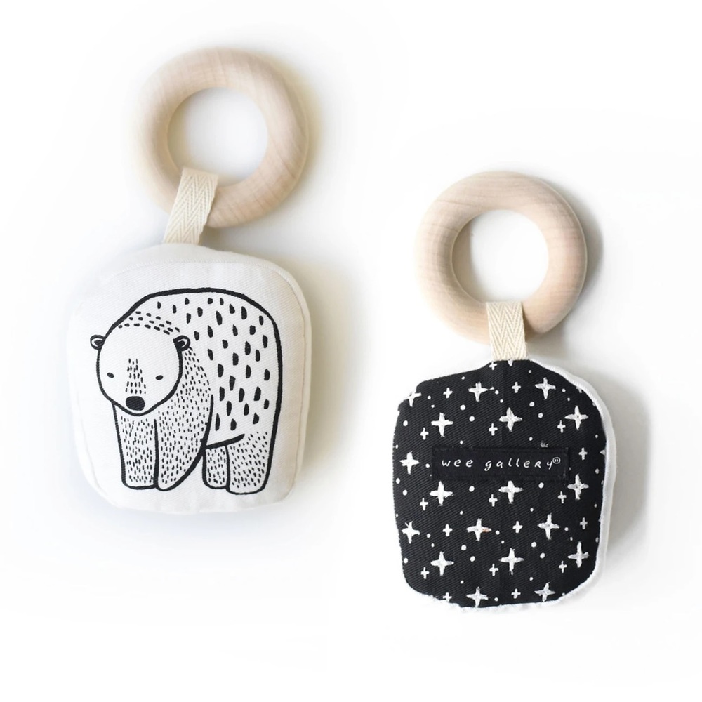High Contrast Bear Teether